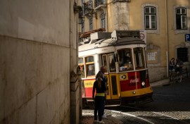 An age-old symbol of the Portuguese capital, Lisbon's rickety yellow trams have become such a magnet for tourists