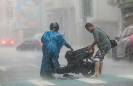 Forecasters have warned of 'destructive' winds from Kong-rey