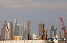 Skyscrapers spring up fast in Dubai