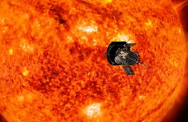 Graphic on NASA's Parker Solar Probe, which made its closest-ever approach of the star on December 24, 2024