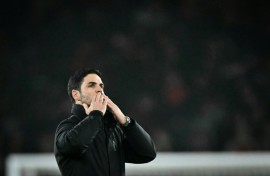 Mikel Arteta's Arsenal are second in the Premier League table