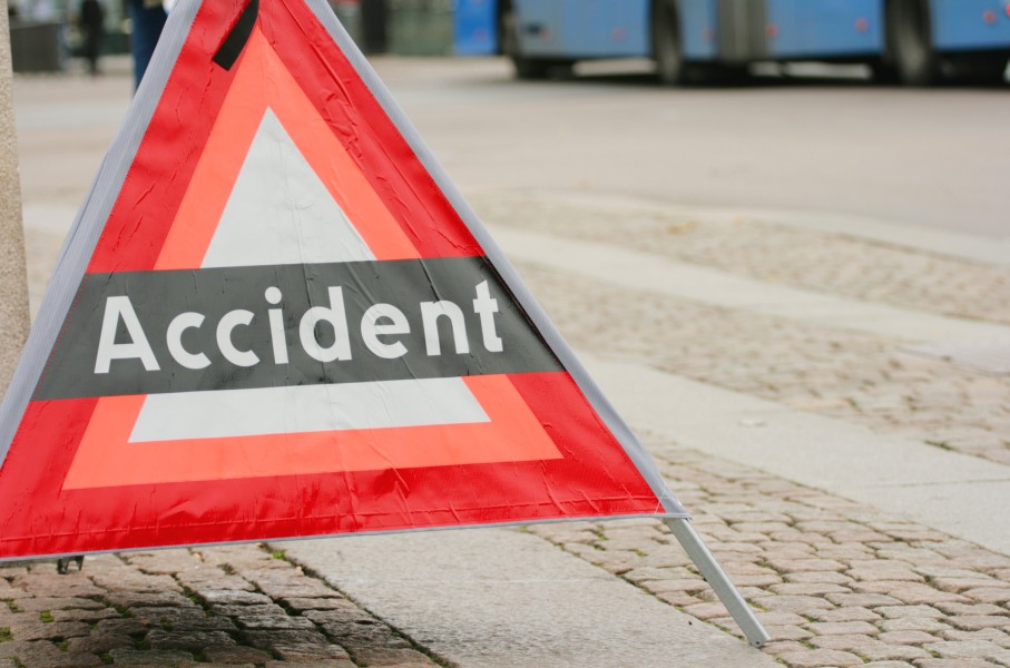 File: An accident warning sign. GettyImages/The-Tor