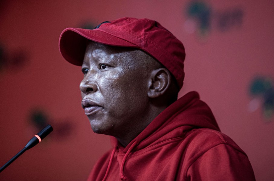 EFF leader Julius Malema. Per-Anders Pettersson/Getty Images