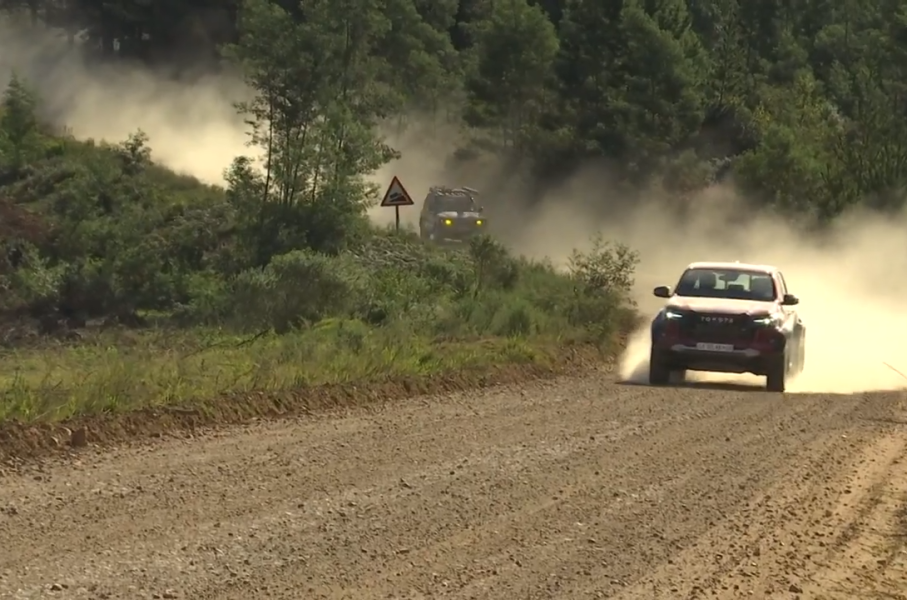 Toyota Hilux GR-S III dune-bashing along South Africa's Garden Route