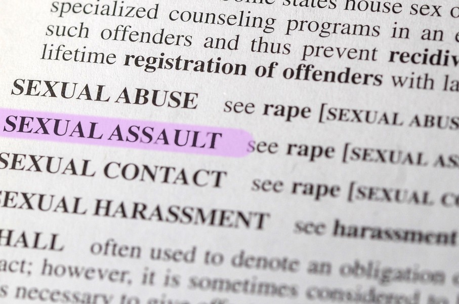 File: A close-up of the words sexual abuse, sexual assault, sexual harassment. GettyImages/Frank Brennan