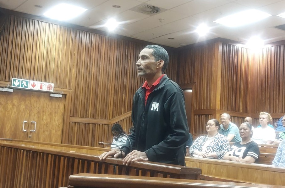 Mark Harvey at the High Court in Johannesburg.