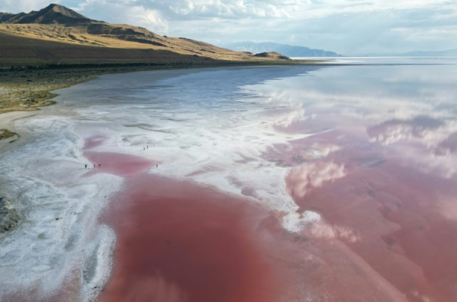 Great Salt Lake in Utah is one of the largest bodies of landlocked salt water in the world, but park managers say it is not a good place to brine a turkey