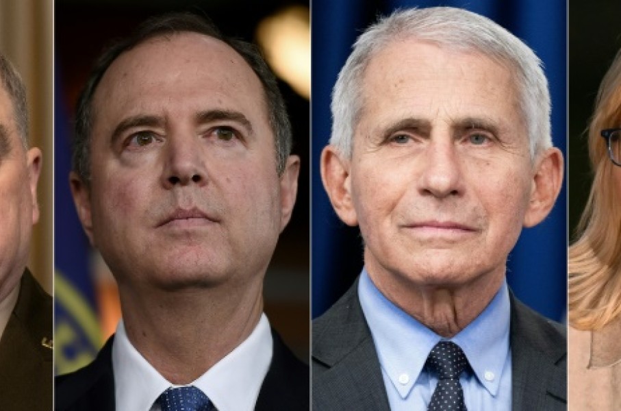 Pardoned to protect them from Trump's revenge -- retired general Mark Milley, US Representative Adam Schiff, Anthony Fauci and US Representative Liz Cheney