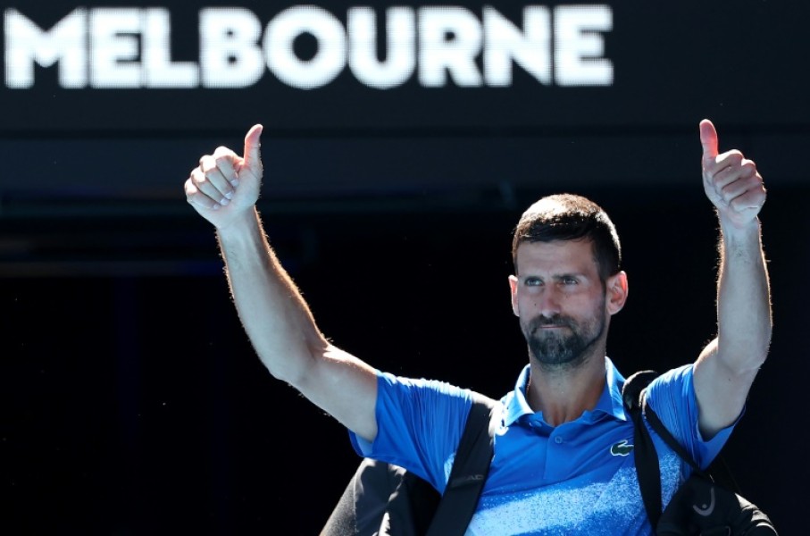 Novak Djokovic retired from his Australian Open semi-final