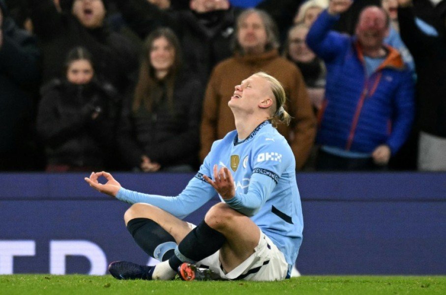 Erling Haaland struck in Manchester City's 3-1 win over Chelsea