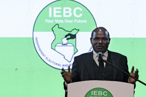 IEBC chairman Wafula Chebukati has been accused of running an 'opaque' process