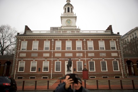 US President Joe Biden delivered a speech near the building in Philadelphia where the Declaration of Independence and the Constitution were adopted two centuries ago