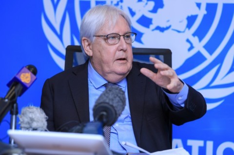 UN humanitarian chief Martin Griffiths said 1.5 million children in Somalia were at risk of acute malnutrition by October if nothing changed  