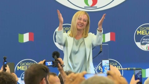 Far-right Meloni says she will govern for all Italians