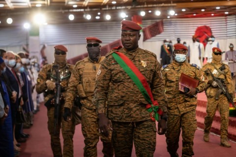 Damiba came to power in a January coup after overthrowing Burkina's elected president