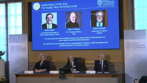 Nobel Physics Prize is awarded to three quantum physicists