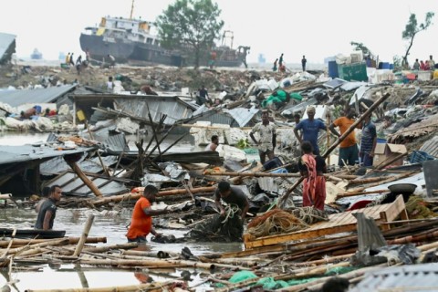 Cyclone Sitrang left a trail of devastation in Bangladesh's densely populated, low-lying coastal region