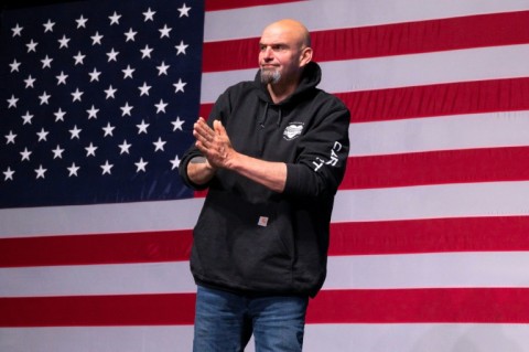 John Fetterman, a burly champion of progressive economic policies, triumphed in Pennsylvania, handing a first Senate pickup to Joe Biden's Democrats