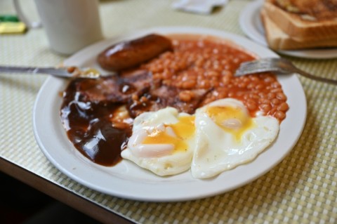 Burned by inflation: the price of ingredients for a full English breakfast has soared