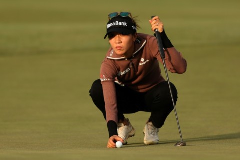 New Zealand's Lydia Ko has a five shot lead at the LPGA's Tour Championship in Naples,Florida.