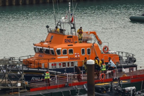 Four migrants died and 39 were saved from the freezing waters of the English Channel last week after their packed boat capsized 