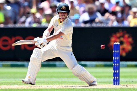 Australia's David Warner scored a century in his 100th Test