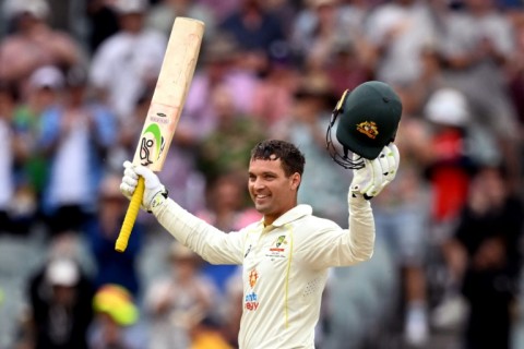 Australia's Alex Carey scored a maiden Test century against South Africa