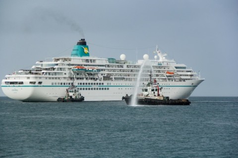 The Amadea is the first European cruise ship to visit Venezuela in 15 years 