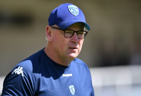 Rugby World Cup-winning coach Jake White pictured during his stint with French club Montpellier.