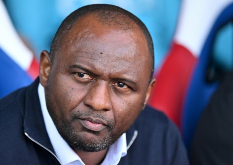 Crystal Palace manager Patrick Vieira 