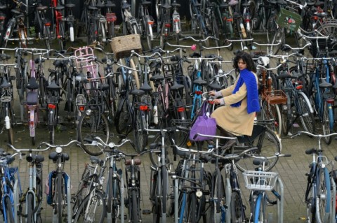 Finding proper bicycle parking has long been a headache in Amsterdam

