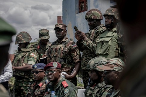 The East African Community has sent in troops to the DRC 