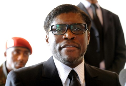 East Guinea's vice president, Teodoro (aka Teodorin) Nguema Obiang Mangue, pictured in 2012