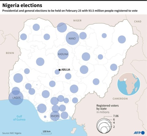 INEC election officials say Saturday's vote will go ahead as planned despite security challenges and cash and fuel shortages