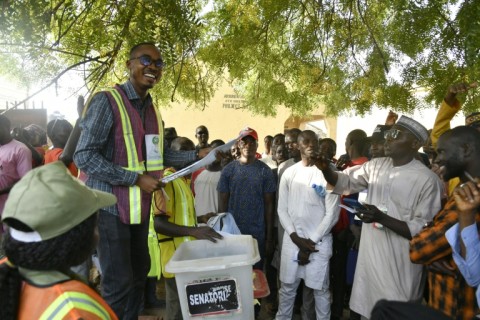 Vote counting started even as some were still waiting at polling stations to cast their ballot 