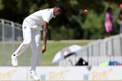 Alzarri Joseph took 3-60 as the West Indies bounced back in the last session on the opening day against South Africa at Centurion
