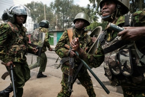 Protests in Kenya last Monday descended into violence 