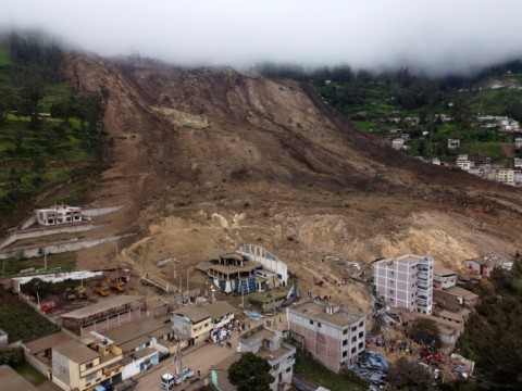 At least 7 people have died after a landslide in the south of Ecuador caused by months of heavy rainfall, the government said