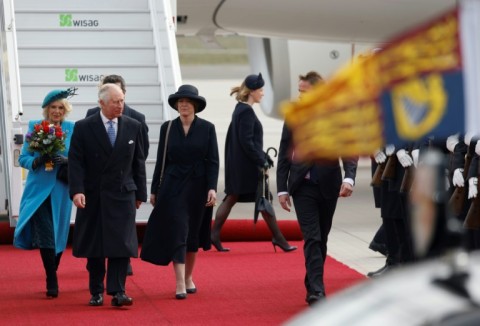 Charles and Queen Consort Camilla will be welcomed with military honours in Germany