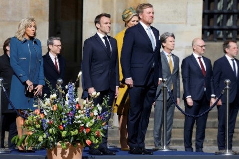 Emmanuel Macron is the first French president to make a state visit to the Netherlands for 23 years