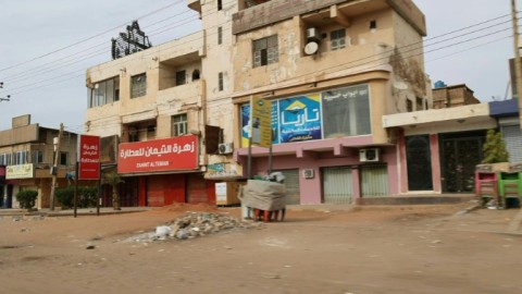 Streets deserted, shops shuttered as blasts shake Sudan capital