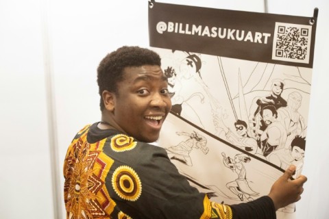 Bill Masuku, creator of Captain South Africa