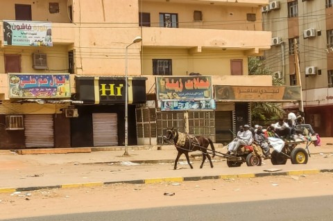 Most workplaces in Sudan's capital have shut their doors since fighting broke out, leaving people unable to earn a living