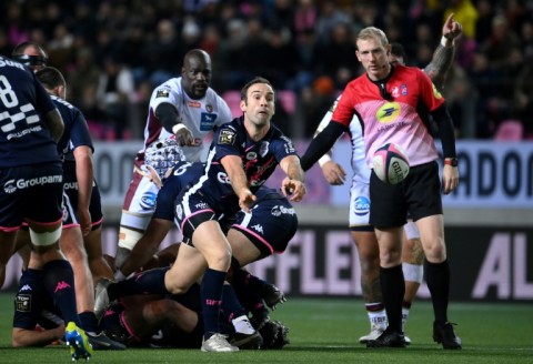 Morgan Parra in his final season with Stade Francais as a player