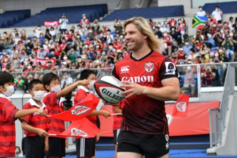 Faf de Klerk says he feels 'energised' by a season in Japan with Yokohama Canon Eagles