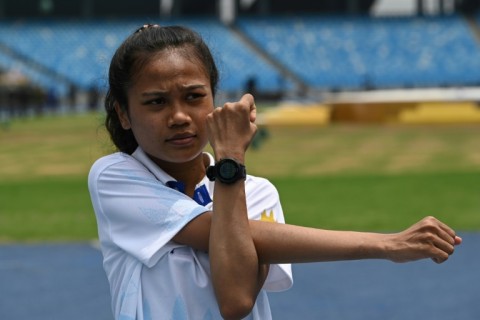 Bou Samnang plans to enrol in university this year, in IT and law, while continuing her athletics career