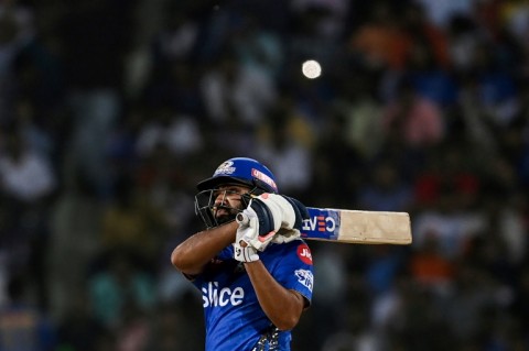 IPL giants Mumbai, led by Rohit Sharma, are on shaky ground in the race for play-off spots