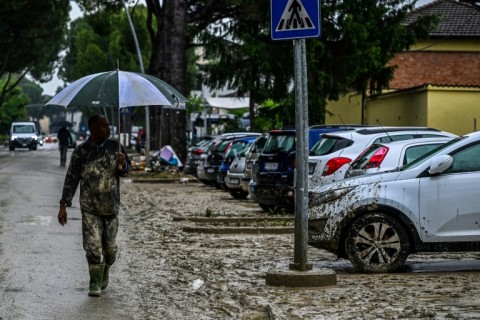 The downpour saw half a year's rainfall in just 36 hours.