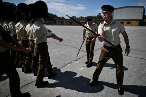 The Welsh Guards will troop or parade their colours this year and have been practising for weeks