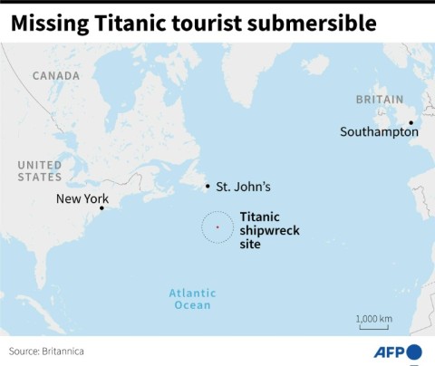 Missing Titanic tourist submersible